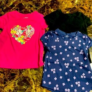 set of 3 girls tshirts